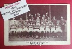 1903 04 Woolwich Arsenal Original Vintage Football Postcard Molyneux Bro Rare