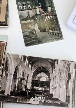 235+ Antique Postcards Mostly 1900-1910 Manchester, Birmingham, Bristol Card