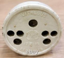 3 Pc Vintage Collectible Electrical Porcelain British Made VITREOUS 250 V Switch