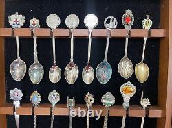 97 Vintage Collectible Souvenir Spoons Collection Disney England National Parks