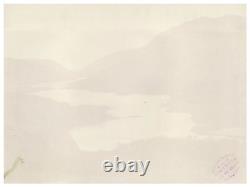 Alfred Pettitt, England, Lake District, Thirlmere Vintage Albumen Print, Emboss