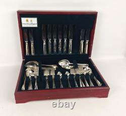 Arthur Price Of England 60 Piece Canteen EPNS Tarnished Fork Spoons S426