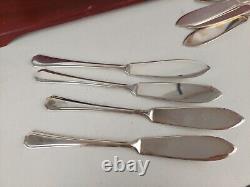 Arthur Price Of England 60 Piece Canteen EPNS Tarnished Fork Spoons S426