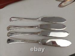 Arthur Price Of England 60 Piece Canteen EPNS Tarnished Fork Spoons S426