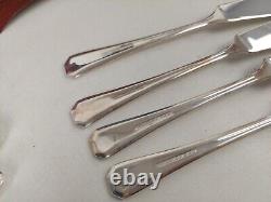 Arthur Price Of England 60 Piece Canteen EPNS Tarnished Fork Spoons S426