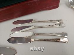 Arthur Price Of England 60 Piece Canteen EPNS Tarnished Fork Spoons S426