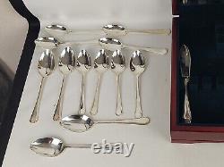 Arthur Price Of England 60 Piece Canteen EPNS Tarnished Fork Spoons S426