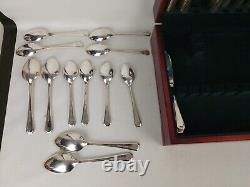 Arthur Price Of England 60 Piece Canteen EPNS Tarnished Fork Spoons S426