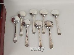 Arthur Price Of England 60 Piece Canteen EPNS Tarnished Fork Spoons S426