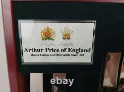 Arthur Price Of England 60 Piece Canteen EPNS Tarnished Fork Spoons S426