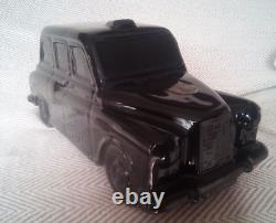 Dartmouth Pottery England Ceramic LONDON BLACK TAXI CAB Car Vintage 36 cm