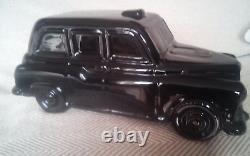 Dartmouth Pottery England Ceramic LONDON BLACK TAXI CAB Car Vintage 36 cm