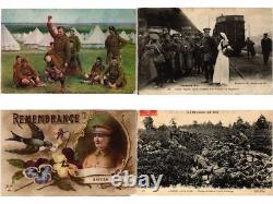 ENGLAND, ENGLISH MILITARY 150 Vintage Postcards (L6090)