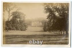 England, Plymouth, Mount Edgcumbe from avenue Vintage albumen print, Print a