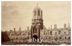 George Washington Wilson, England, Oxford, Christ Church Vintage Albumen Print