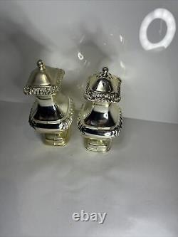 Grenadier Salt & Pepper Shaker Made in England Silver Plated Vintage Collectible