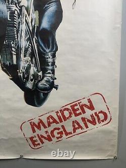 Iron Maiden Poster Orig Vintage Promo Maiden England 1988 Infinite Dreams 1989