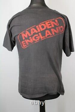 Iron Maiden Shirt Bruce Dickinson Official Vintage Maiden England Tour 1989