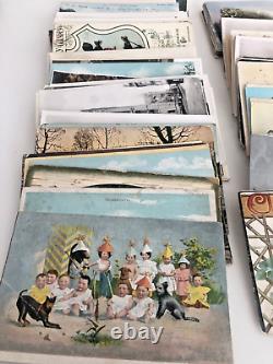 JobLot 200 x Antique Postcards Mostly 1900s Various Scenes & Locations Post #241