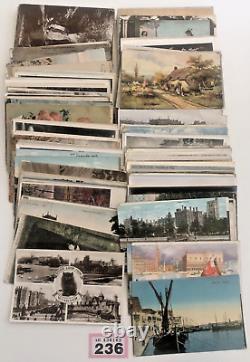 JobLot 250 x Antique Postcards Mostly 1900s Various Scenes & Locations Post #236