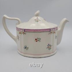 Laura Ashley Alice Vintage Tea Set, 9 Pieces Porcelain, England 1980's Rare