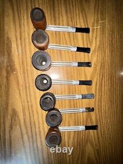 Lot Of 7 Vintage Falcon Pipes Made In England