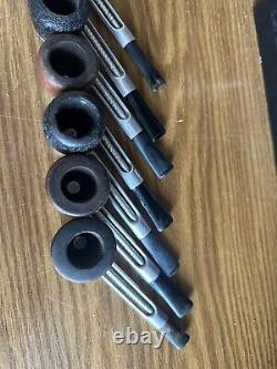 Lot Of 7 Vintage Falcon Pipes Made In England