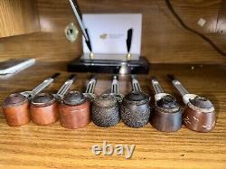 Lot Of 7 Vintage Falcon Pipes Made In England