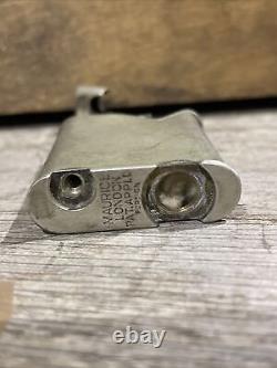 Maurice Vintage Liftarm Pocket Petrol Lighter Patent 1930 England RARE