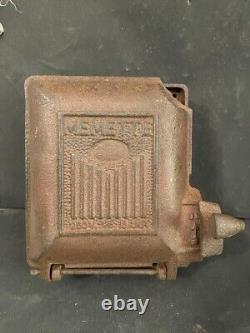 Old Vintage Rare Cast Iron Memette 250v. 15amp Uk. Patent Fuse Switch Box England