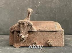 Old Vintage Rare Cast Iron Memette 250v. 15amp Uk. Patent Fuse Switch Box England