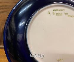 Rare Vintage Moorcroft Anemone Porcelain Decorative Plate Made In England SU409