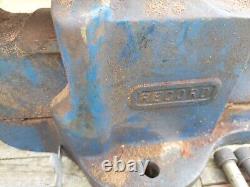 Record No 25 QUICK RELEASE HEAVY DUTY BENCH VICE 6 ENGINEERS Sheffield made