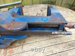 Record No 25 QUICK RELEASE HEAVY DUTY BENCH VICE 6 ENGINEERS Sheffield made