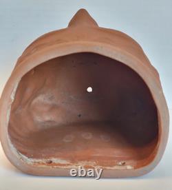 Rookes Pottery Terra Cotta Hanging Planter Vtg England Ancient Rome
