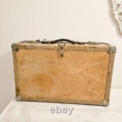 The Victor Vintage 1920/30s Hanging Shoe Case Luggage Solid Boiled Leather Decor