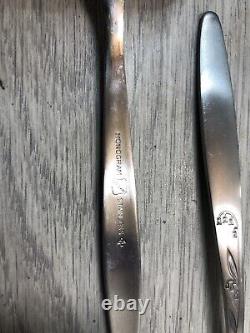 VINTAGE 44 Piece Mid Century CUTLERY CANTEEN by Monogram Sheffield England