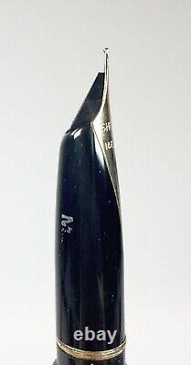 VTG Shaeffer 14K NIB Gold Plated England Fountain Pen with Ballpoint Pen Set