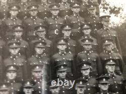 Vintage 1928 Framed Photo B Company -Depot Royal Army Medical Corps, Crookham