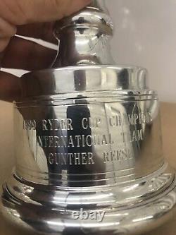 Vintage 1999 Ryder Cup GolfChampionsTrophy Made In England By Shefield Pewter