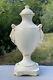 Vintage 20th C. England Empire Ware Glazed Ceramic Gilt Urn Neoclassical