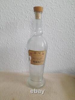 Vintage 33cm Tall St Pierrw Smirnoff Vodka Bottle (Produced In England) Empty