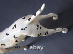 Vintage Beswick England Dalmatian Dog Figurine White & Black Collectables