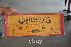 Vintage Boxed Antimony Cowboys No. 209 Mounted & Dismounted Models/Figure, England
