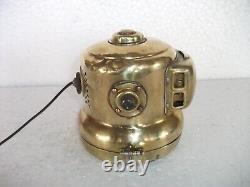 Vintage Brass P&H Powell & Hanmer Solid Motorcycle Lamp, England