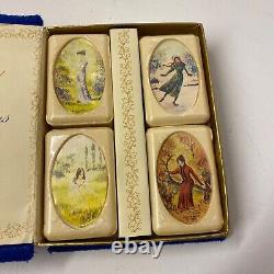 Vintage Bronnley Soaps / Four Seasons / Still Wrapped / RARE / Made In England