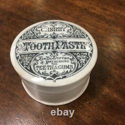 Vintage Cherry TOOTH PASTE Container, England Teeth & Gums