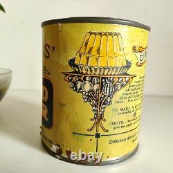 Vintage Chivers Custard Powder Standard Flavour Tin Box Cambridge England TB108
