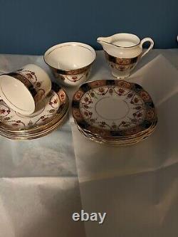 Vintage Coklough China England 33 Piece Tea Set Early 20th Centaury