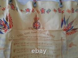Vintage Er Cotton Embroidered Queen Elizabeth Hankerchief Crown England Royal